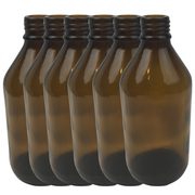 6x 600ml Brown Glass Bottle Plinking Shooting Target Practice without Lids/Caps V563-6PCS-GLASS_PLINKINGTARGET