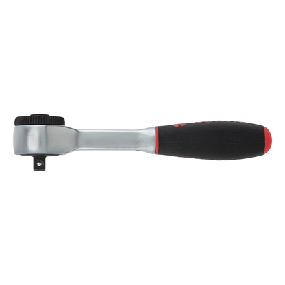 Wurth 1/4" Reversible Ratchet Wrench 360 Degree Twist Handle Chrome Vanadium 135mm V563-71201406