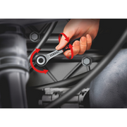 Wurth 1/4" Reversible Ratchet Wrench 360 Degree Twist Handle Chrome Vanadium 135mm V563-71201406