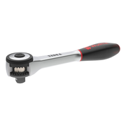 Wurth 3/8" Reversible Ratchet Wrench 360 degrees Twist Handle Chrome Vanadium 175mm DIN 3122 V563-71203806