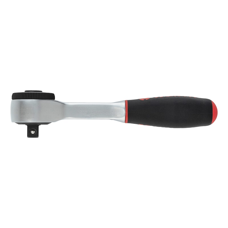 Wurth 3/8" Reversible Ratchet Wrench 360 degrees Twist Handle Chrome Vanadium 175mm DIN 3122 V563-71203806