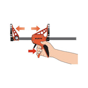 300mm Wurth Quick-Grip One Handed Bar Clamp F Clamp Hand Trigger Action Clamp V563-714662300