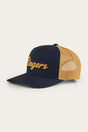 Ringers Western Hackett Trucker Baseball Cap Hat in Navy/Clay V563-722123RW-NVY_CLAY