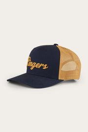 Ringers Western Hackett Trucker Baseball Cap Hat in Navy/Clay V563-722123RW-NVY_CLAY