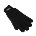Dents 3M THINSULATE Gloves Snow Ski Knitted Polar Fleece Thermal Plain Winter - Black V563-75-0005-BLACK-ONESIZE