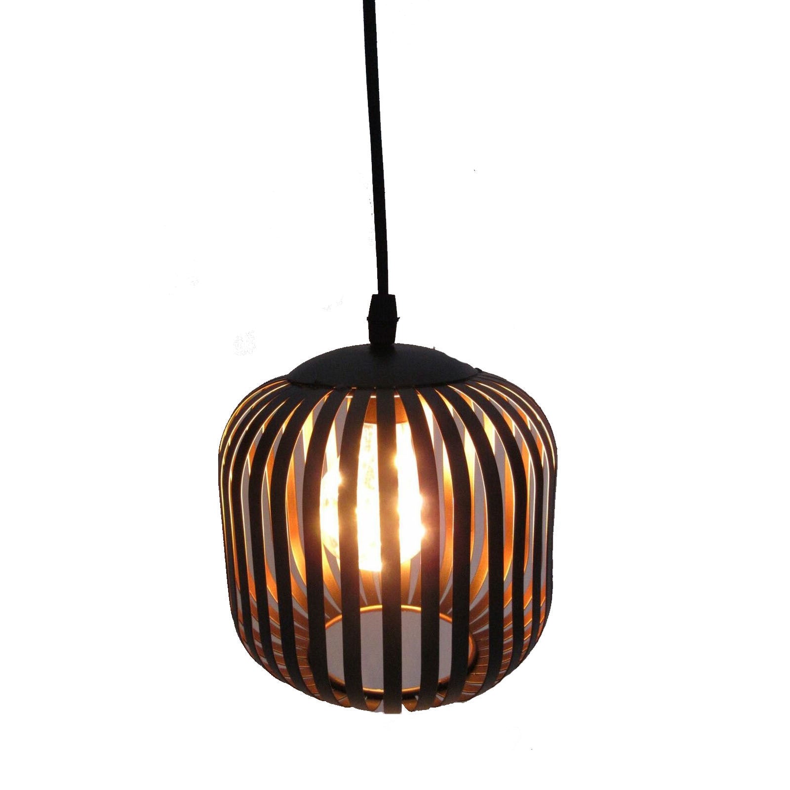 Hanging Ceiling Metal LED Pendant Lamp Light Holder Base w Timer V563-75154