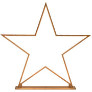 87cm Bamboo Star Table Lamp Desk Light LED Strip Modern Designer - Natural V563-75166