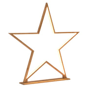 87cm Bamboo Star Table Lamp Desk Light LED Strip Modern Designer - Natural V563-75166