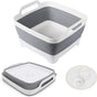Collapsible Strainer Foldable Fruit Veggies Wash Colander Travel Storage Basket V563-75193