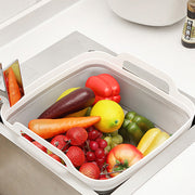 Collapsible Strainer Foldable Fruit Veggies Wash Colander Travel Storage Basket V563-75193