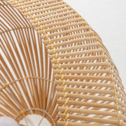 Solara Sphere Natural Hand-Woven Bamboo Cage Pendant Lamp Light V563-75234
