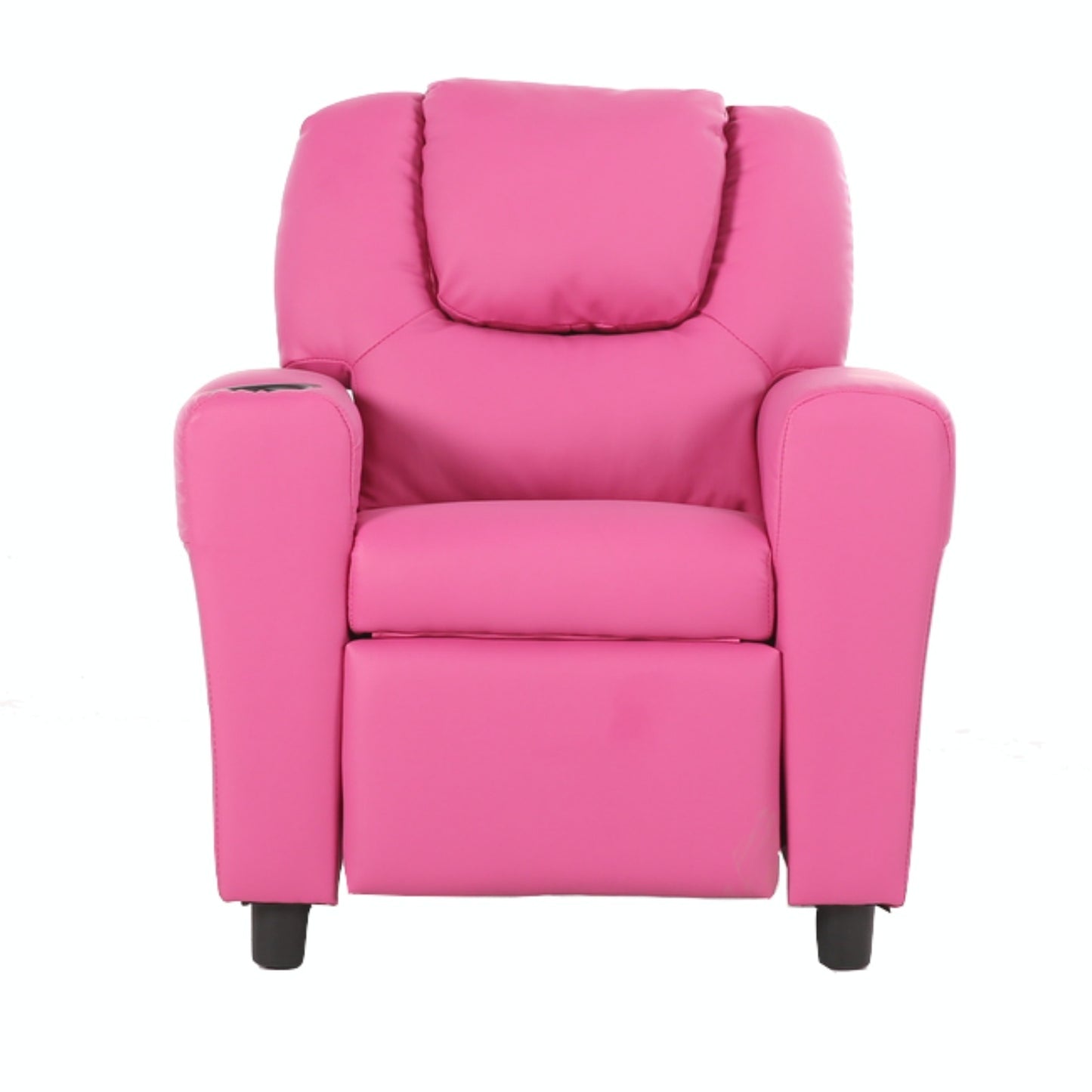 Oliver Kids Recliner Chair Sofa Children Lounge Couch PU Armchair - Pink V563-75609-PINK