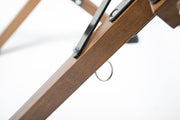 62cm Foldable Bamboo Outdoor Camping Table Waterproof Wood Wooden Travel - Small V563-75623