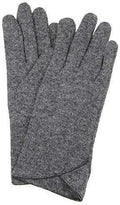 Dents Womens Soft Knit Cut And Sewn Gloves Warm Winter Fleece - Grey Marle V563-76-0016-GREY_MARLE
