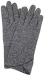 Dents Womens Soft Knit Cut And Sewn Gloves Warm Winter Fleece - Grey Marle V563-76-0016-GREY_MARLE