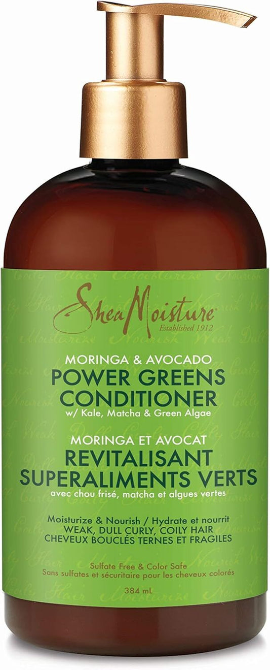Shea Moisture Moringa & Avocado Power Greens Conditioner 384ml V563-764302015086