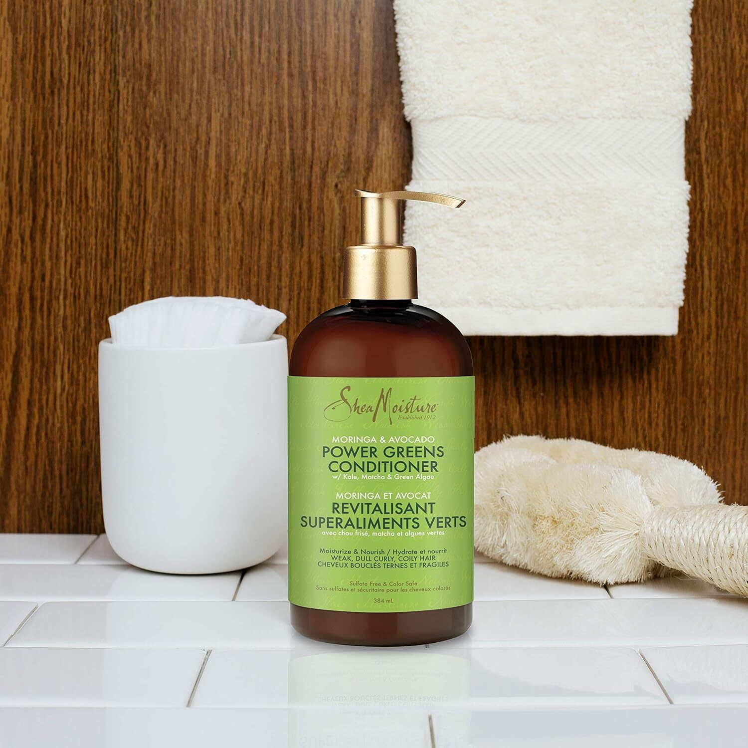 Shea Moisture Moringa & Avocado Power Greens Conditioner 384ml V563-764302015086
