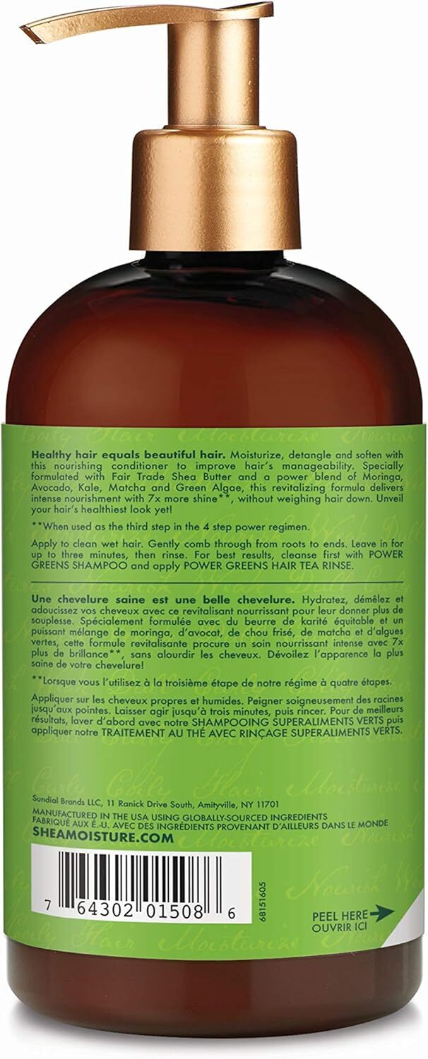 Shea Moisture Moringa & Avocado Power Greens Conditioner 384ml V563-764302015086