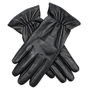 Womens Premium Kangaroo Leather Gloves 100% Wool Lined Winter Warm - Black - Large