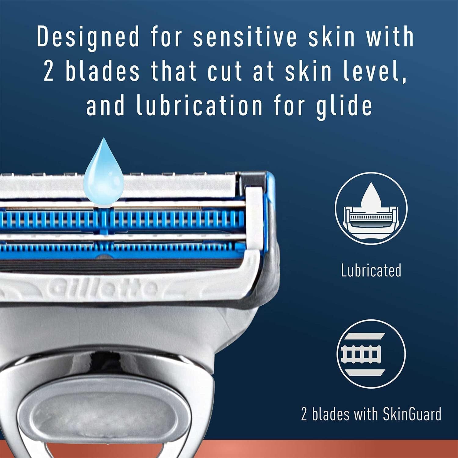 Gillette Razor for Neck & Cheeks - 1 Pack V563-7702018544615