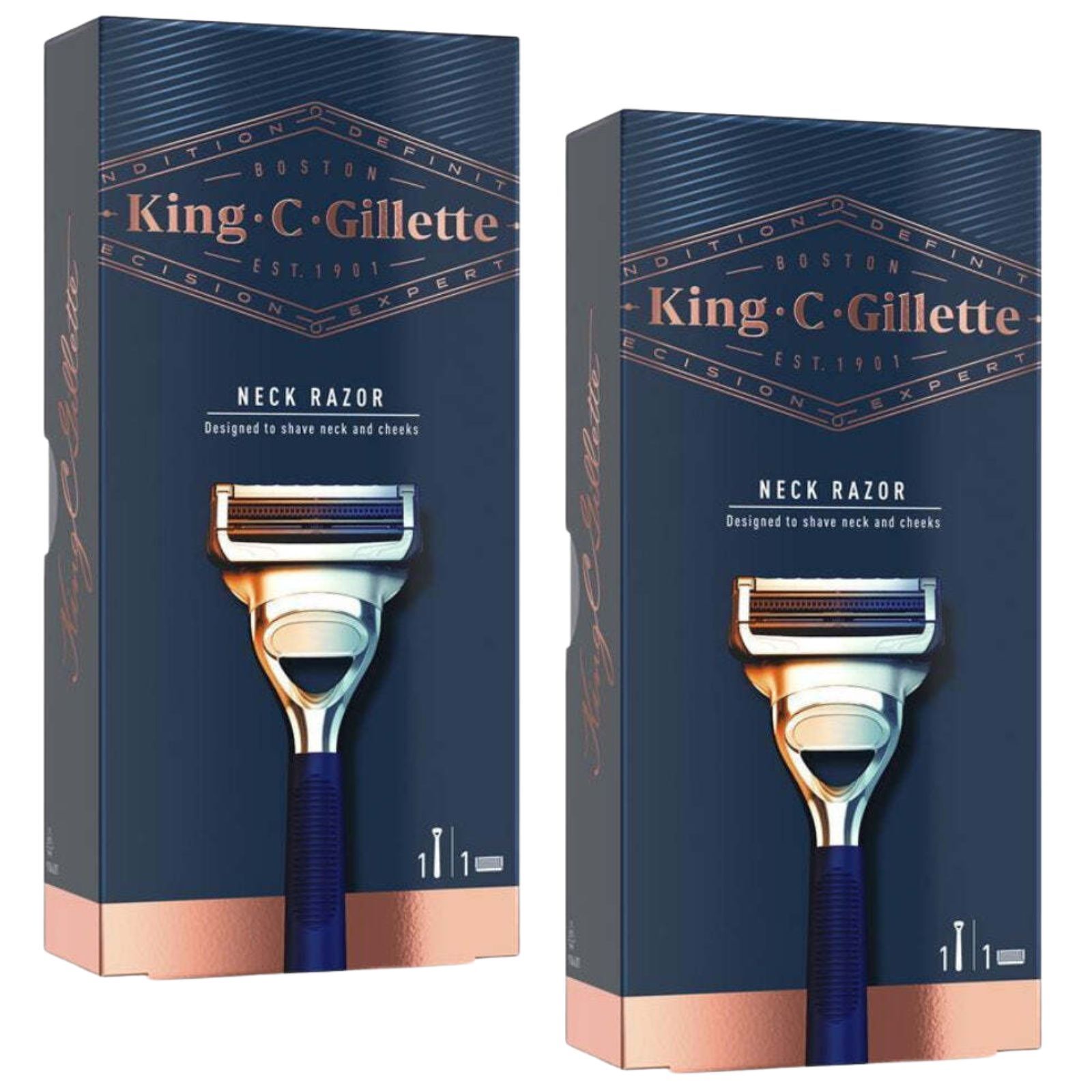 Gillette Razor for Neck & Cheeks - 2 Packs V563-7702018544615_2X