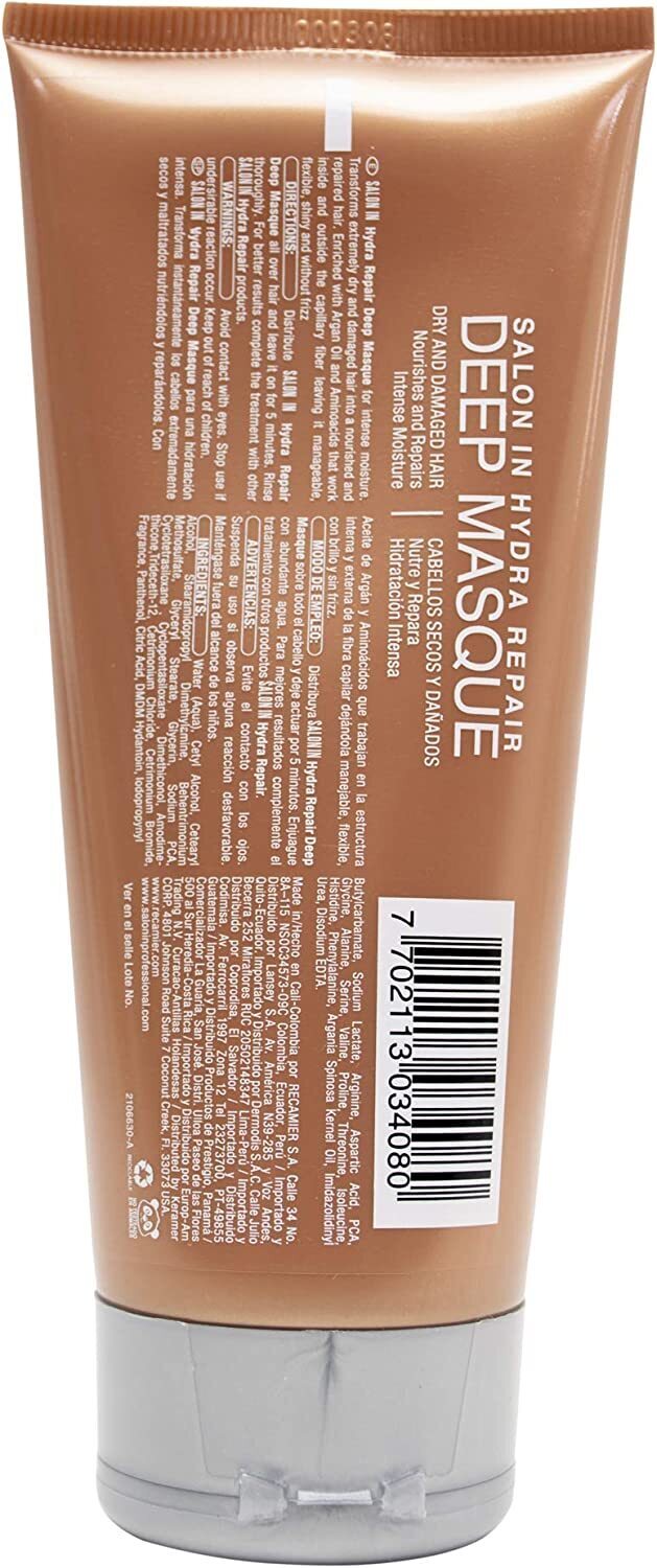 Recamier Professional Salon In +Pro Hydra Repair Deep Mask - Mascarilla Capilar V563-7702113034080