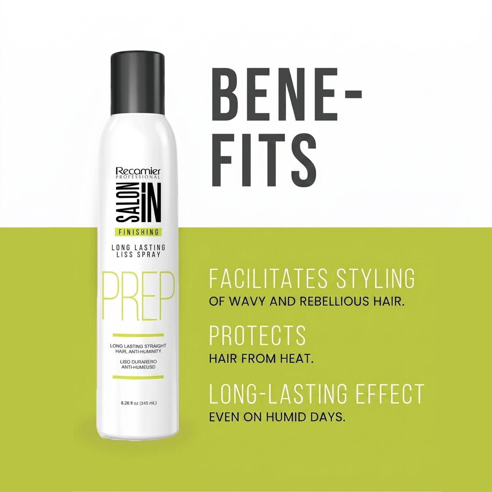 Recamier Professional Salon IN Finishing Long Lasting Liss Spray V563-7702113035933