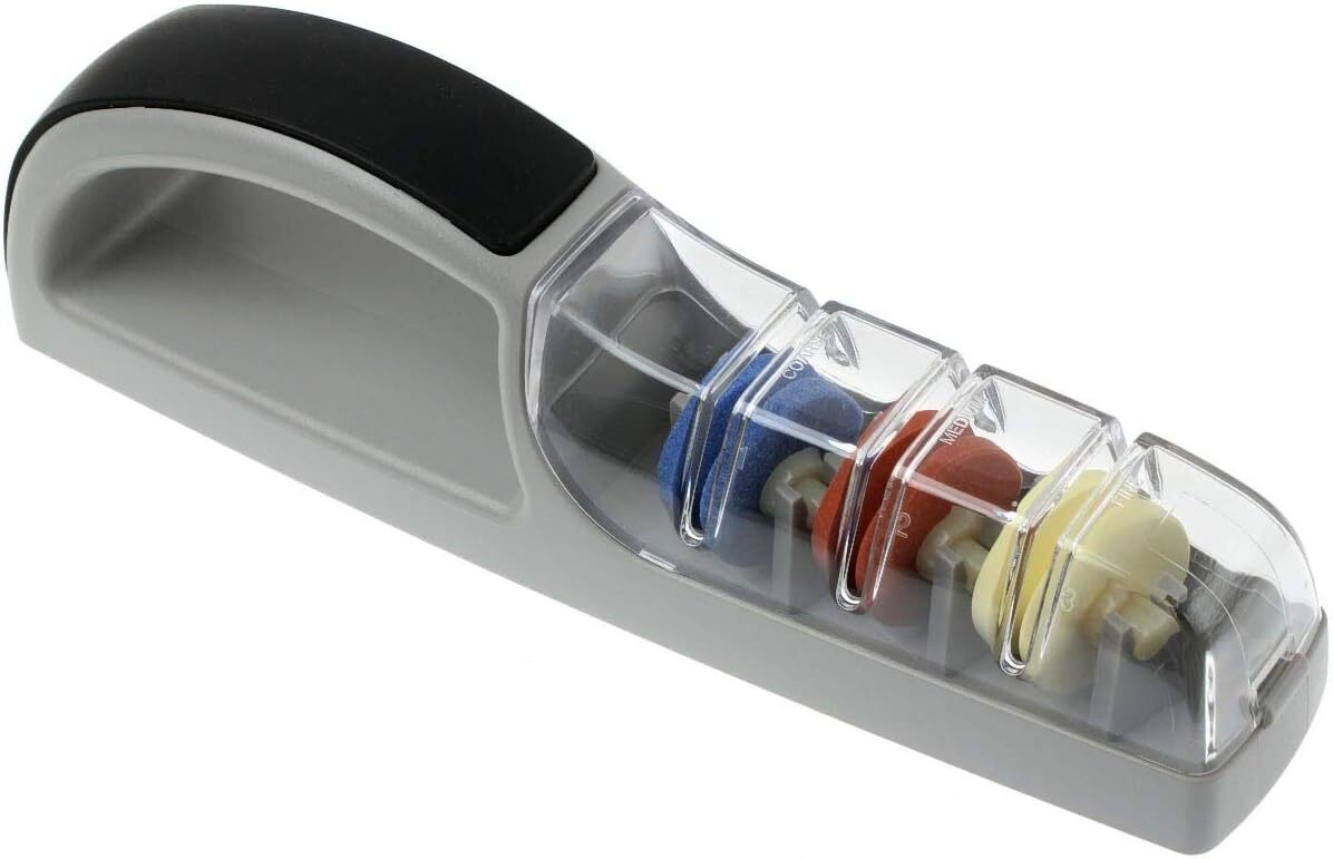 MinoSharp Plus 3-Stage Ceramic Water Sharpener 550/GB for Global Knives Knife V563-79726
