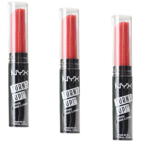 3pcs Nyx Professional Makeup 2.5g Turnt Up Lipstick - 14 Rags To Riches V563-800897050498-3PCS