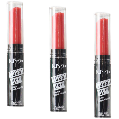 3pcs Nyx Professional Makeup 2.5g Turnt Up Lipstick - 14 Rags To Riches V563-800897050498-3PCS