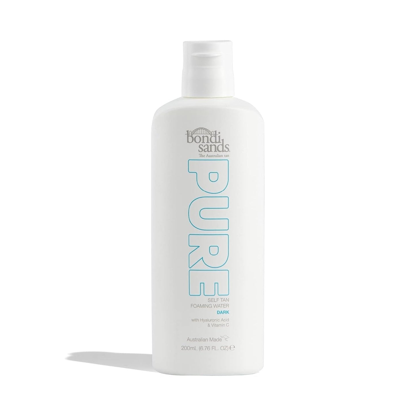 Bondi Sands 200m L Pure Self Tanning Foaming Water w/ Hyaluronic Acid Vegan V563-810020170566