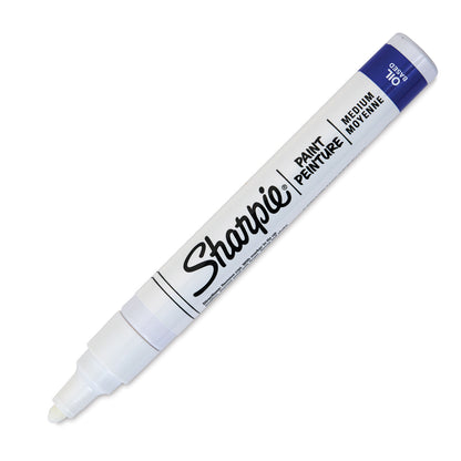 Sharpie Oil-Based Paint Marker in White Medium Point V563-81971-1PK