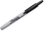Sharpie Fine Point Retractable Permanent Marker - Black V563-81973-1PK