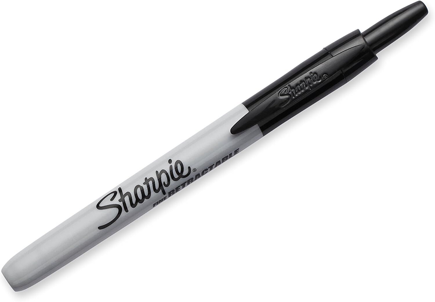 Sharpie Fine Point Retractable Permanent Marker - Black V563-81973-1PK