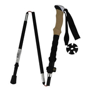 Telescopic Adjustable Hiking Pole Folding Walking Stick Adjustable Trekking 105cm - 125cm V563-82716