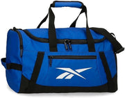 Reebok Malden Duffle Gym Bag in Blue/Black/White V563-8435692744062