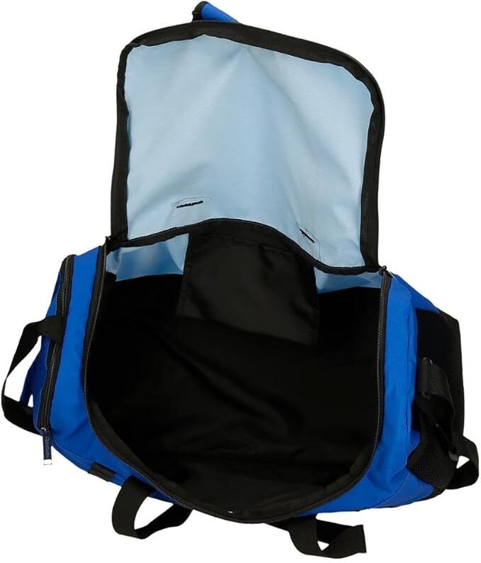 Reebok Malden Duffle Gym Bag in Blue/Black/White V563-8435692744062
