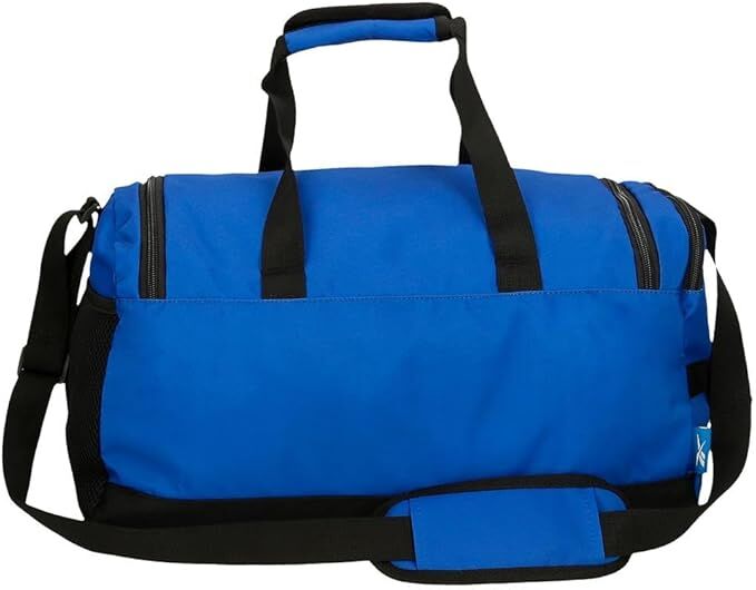 Reebok Malden Duffle Gym Bag in Blue/Black/White V563-8435692744062