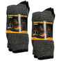 6 Pairs Mens THERMAL HEATED SOCKS Warm Winter Comfort Mens Work Size UK 7-11 V563-8590020100092-2PK_6PAIRS