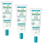 3x Simple 25ml SOS Clearing Booster Long Lasting Shine & Blemish Control V563-8710447473832_3X