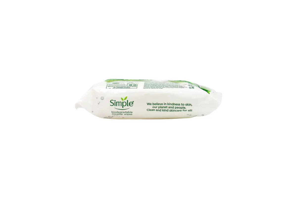 1 Pack of 20 Simple Micellar Wipes For Sensitive Skin V563-8710847959417