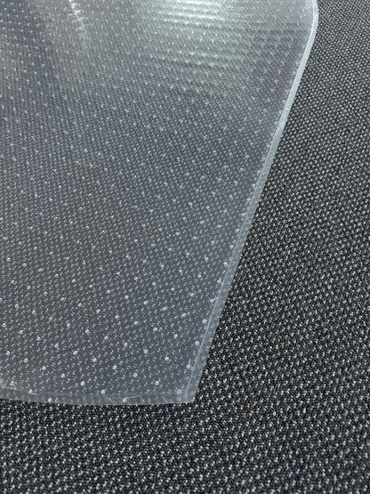 Marbig Office Chair Mat Carpet Protector PVC Protection - 124cm (L) x 99cm (W) V563-87240
