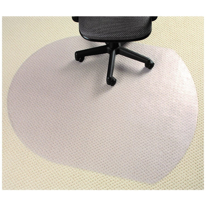 Marbig Office Chair Mat Carpet Protector PVC Protection - 124cm (L) x 99cm (W) V563-87240