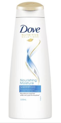 Dove 320mL Shampoo Nourishing Moisture For Normal To Dry Hair V563-8851932348300