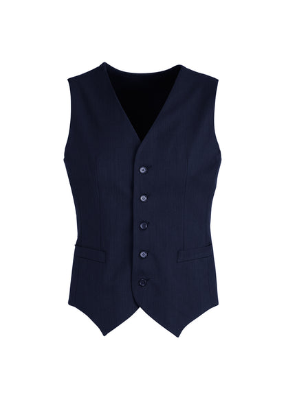 Mens Peaked Vest Waistcoat w/ Knitted Back Suit Formal Wedding Dress Up - Charcoal - 102 V563-90111-CHARCL-102