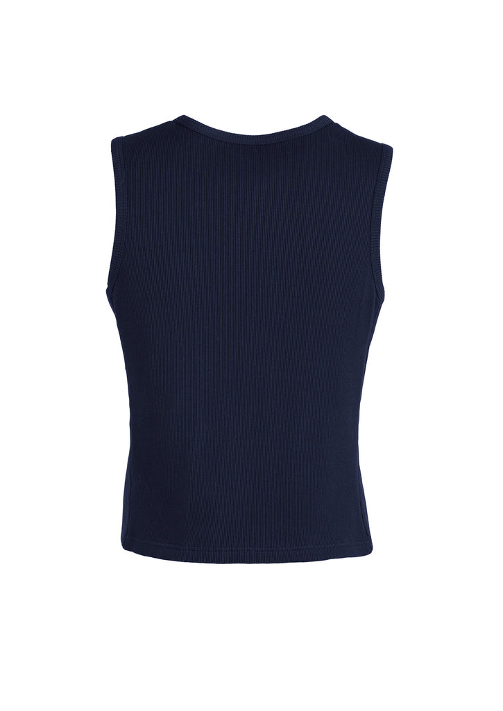 Mens Peaked Vest Waistcoat w/ Knitted Back Suit Formal Wedding Dress Up - Navy - 117 V563-90111-NAVY-117