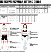 HUSKI STRATUS RAIN JACKET Waterproof Workwear Concealed Hood Windproof Packable - Charcoal - S V563-918032-STRATUS-CHRCOL-S