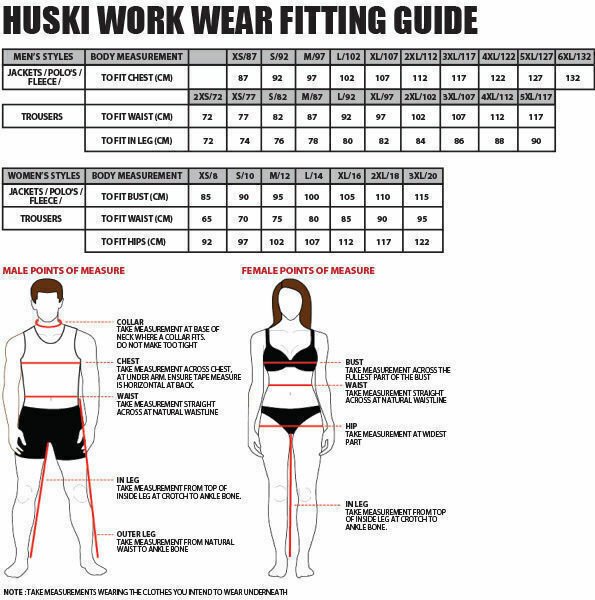 HUSKI STRATUS RAIN JACKET Waterproof Workwear Concealed Hood Windproof Packable - Charcoal - S V563-918032-STRATUS-CHRCOL-S