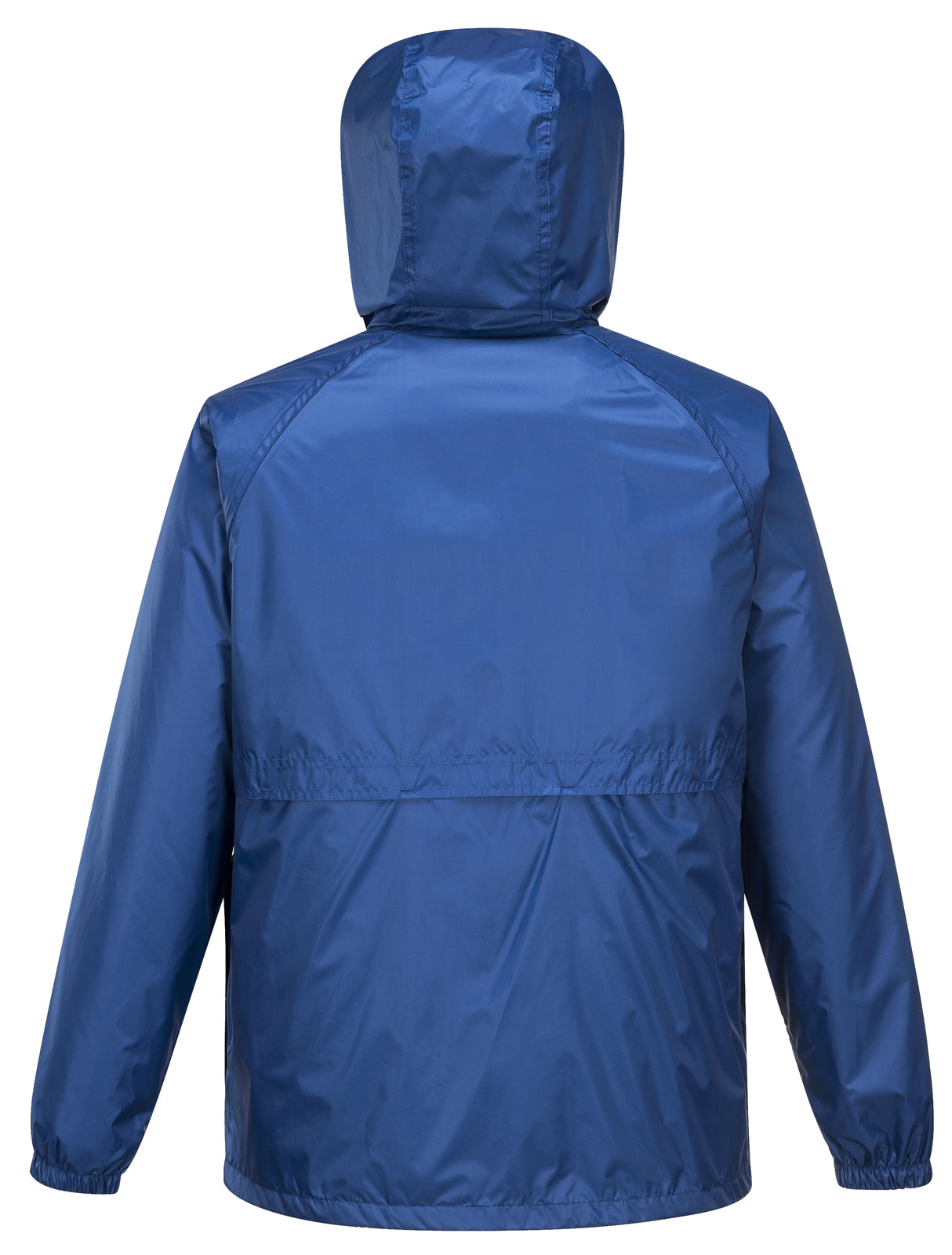 HUSKI STRATUS RAIN JACKET Waterproof Workwear Concealed Hood Windproof Packable - Cobalt - L V563-918032-STRATUS-COBL-L