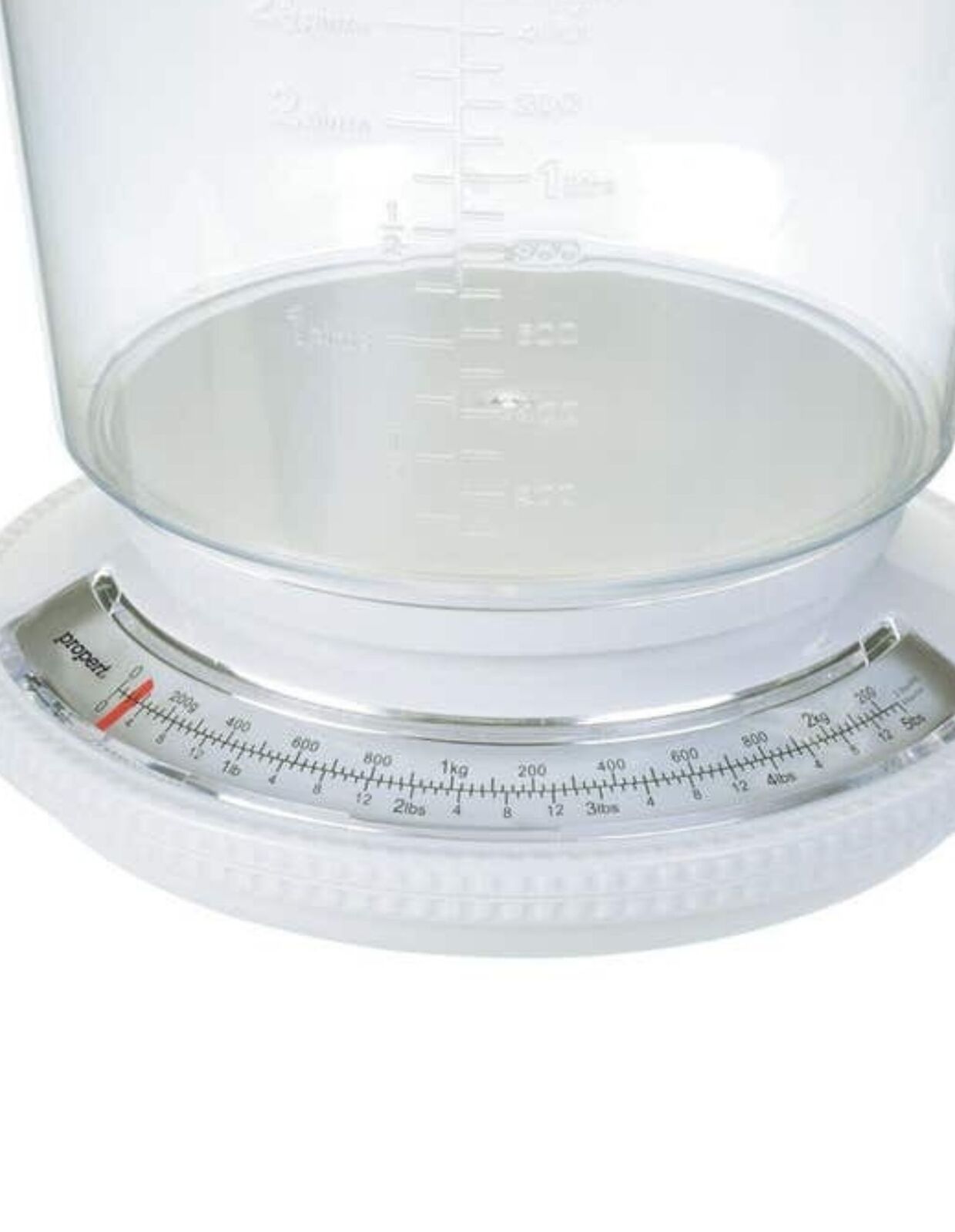 Propert 2.2kg Kitchen Scale with Jug Dishwasher Safe Scales V563-927
